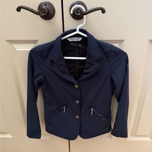 Navy Kids Horseware Equestrian Show Jacket - 11/12